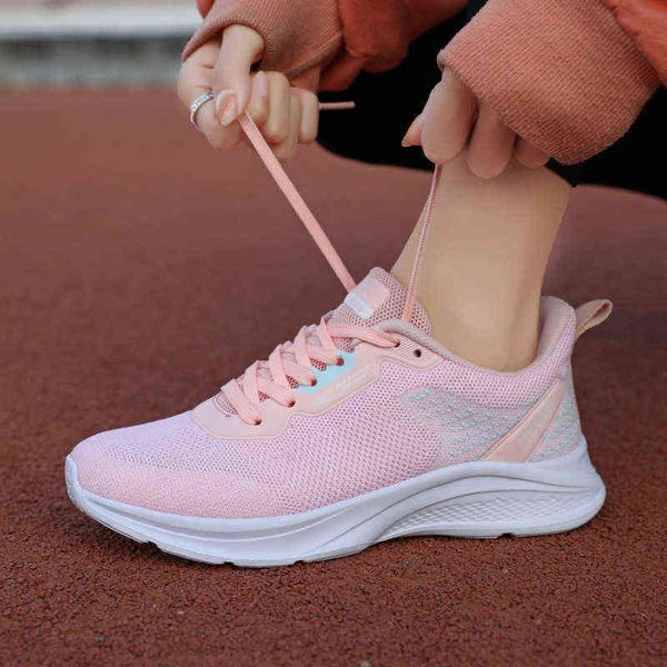 women's sneakers tennis shoes 2022 comfortable athletic training footwear running breathable outdoor sports lightweight woman y220526, Black
women's sneakers tennis shoes 2022 comfortable athletic training footwear running breathable outdoor sports lightweight woman y220526, Black