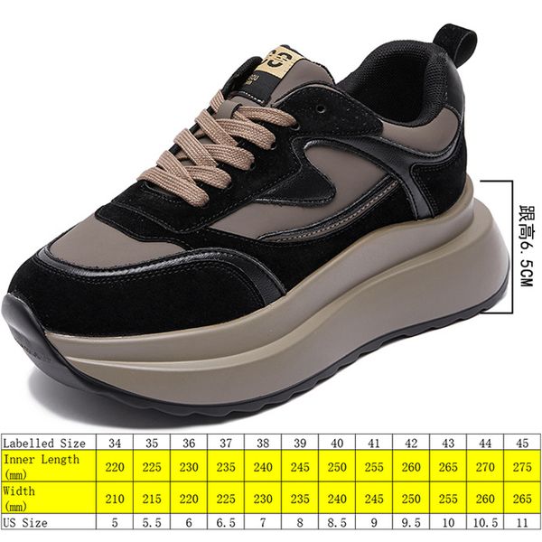 genuine leather women shoes platform wedge fashion sneakers women casual shoes spring autumn comfy summer shoes vulcanized, Black;yellow
genuine leather women shoes platform wedge fashion sneakers women casual shoes spring autumn comfy summer shoes vulcanized, Black;yellow