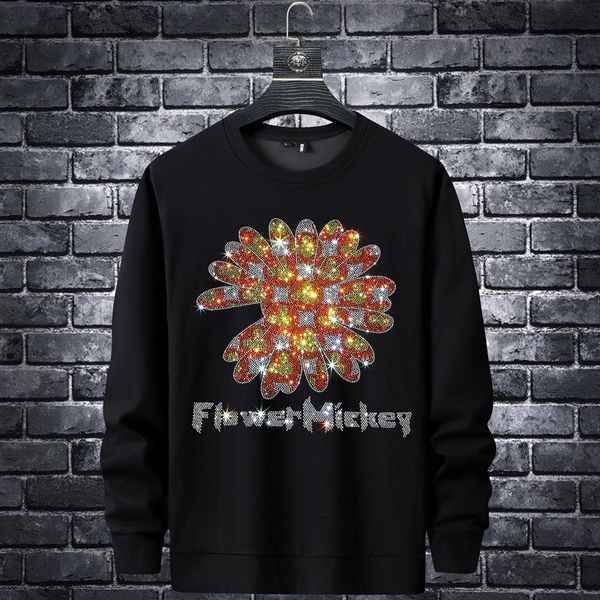 men's hoodies & sweatshirts designer bodysuit men's slim fashion brand trend black t-shirt clothes in spring and autumn new diamon
men's hoodies & sweatshirts designer bodysuit men's slim fashion brand trend black t-shirt clothes in spring and autumn new diamon