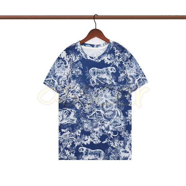 men and womens casual tee high fashion tiger print blue t shirts casual loose summer asian size m-2xl, White;black
men and womens casual tee high fashion tiger print blue t shirts casual loose summer asian size m-2xl, White;black