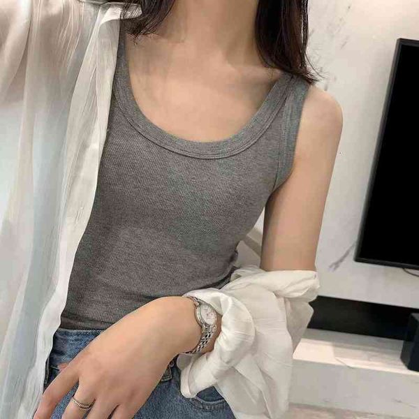 women's tanks camis 2022 spring and summer women's clothing covered with breast stripes knitted bottom shirt sleeveless suspenders, White
women's tanks camis 2022 spring and summer women's clothing covered with breast stripes knitted bottom shirt sleeveless suspenders, White
