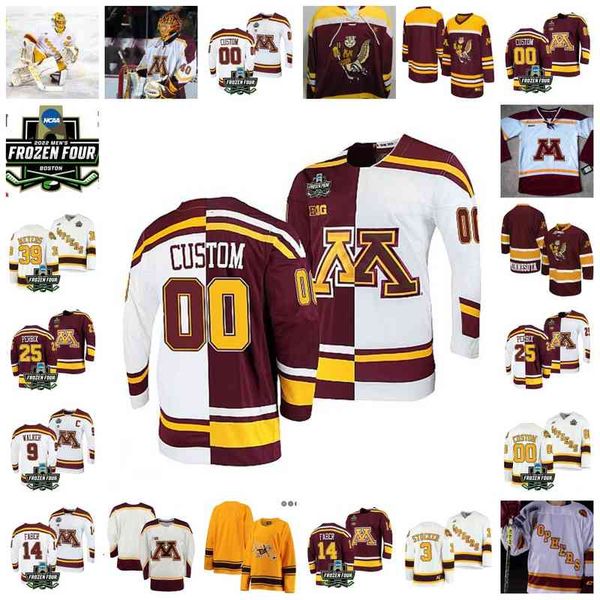 xflsp 2022 frozen four championship minnesota golden gophers stitched hockey jersey custom 6 mike reilly 7 kyle rau 21 kyle okposo 55 aaron, Black
xflsp 2022 frozen four championship minnesota golden gophers stitched hockey jersey custom 6 mike reilly 7 kyle rau 21 kyle okposo 55 aaron, Black