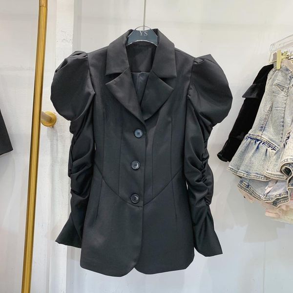 women's suits & blazers fashion women's blazer notched slim waist spliced single breasted folds long sleeve suit jackets autumn 20, White;black
women's suits & blazers fashion women's blazer notched slim waist spliced single breasted folds long sleeve suit jackets autumn 20, White;black