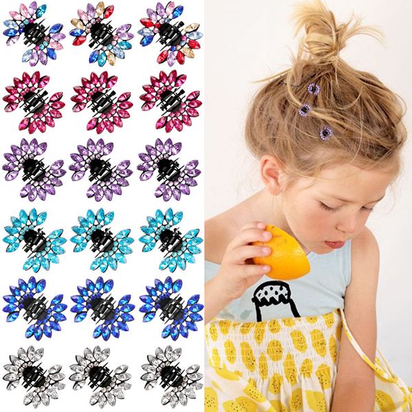 child girl hair clip claw with rhinestone for toddler sequin mini flower barrette plum blossom shape hairpin accessory boutique fashion ins, Slivery;white
child girl hair clip claw with rhinestone for toddler sequin mini flower barrette plum blossom shape hairpin accessory boutique fashion ins, Slivery;white