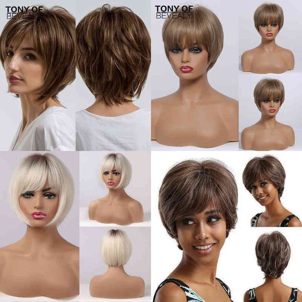 hair synthetic wigs cosplay short straight wigs ombre brown synthetic hair with bangs for black women daily cosplay heat resistant natural 2
hair synthetic wigs cosplay short straight wigs ombre brown synthetic hair with bangs for black women daily cosplay heat resistant natural 2