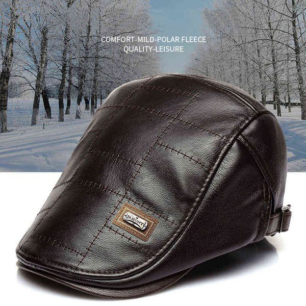 pu leather hats newspaper seller men cap flat duck mouth visor peaked hat autumn winter warm flat front caps beret gatsby hats berets j22072, Blue;gray 
pu leather hats newspaper seller men cap flat duck mouth visor peaked hat autumn winter warm flat front caps beret gatsby hats berets j22072, Blue;gray