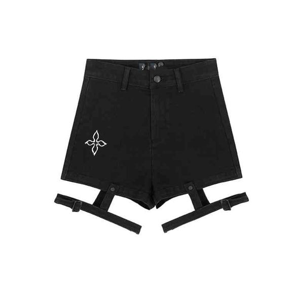 high-quality women's clothing independent designer brand early spring high elastic women's denim shorts show thin high waist night, Blue
high-quality women's clothing independent designer brand early spring high elastic women's denim shorts show thin high waist night, Blue