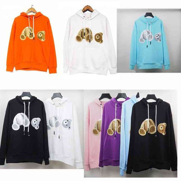haircut bear flocking embroidered version wide dalian hat sweater terry fabric couple spring and autumn loose hoodie coat, Black
haircut bear flocking embroidered version wide dalian hat sweater terry fabric couple spring and autumn loose hoodie coat, Black