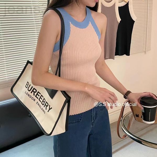 women's tanks & camis designer south korea 2022 spring and summer new simple korean color matching vest women's temperament contra, White
women's tanks & camis designer south korea 2022 spring and summer new simple korean color matching vest women's temperament contra, White