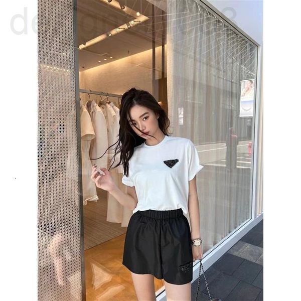 women's t-shirt designer 2022ss early spring new pullover t-shirt, the triangle is very eye-catching, versatile l766, White
women's t-shirt designer 2022ss early spring new pullover t-shirt, the triangle is very eye-catching, versatile l766, White