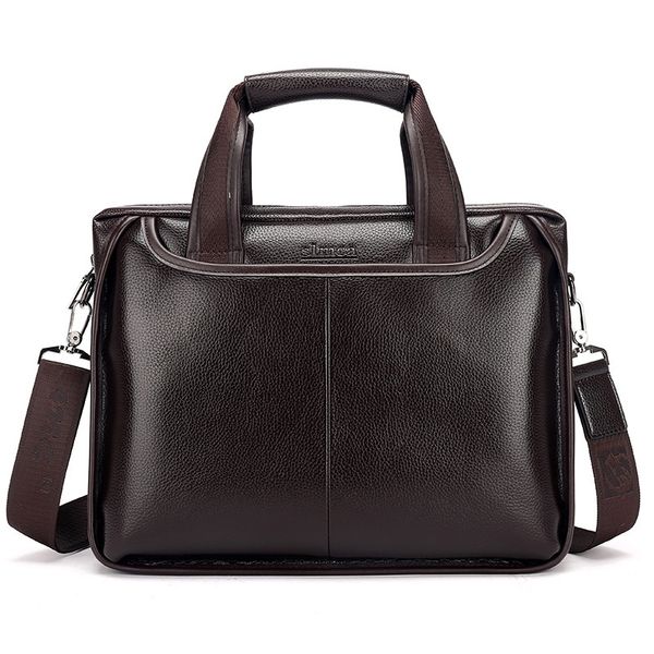 leather lapshoulder bags men briefcase messenger bolso hombre crossbody bags for male handbags mens briefcase xa621 210302