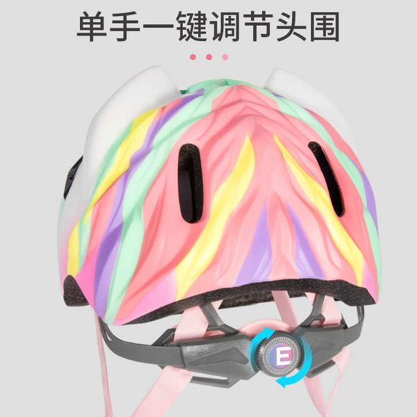 helmet riding cartoon baby bicycle skateboard helmet 3d animal child protective helmet unisex