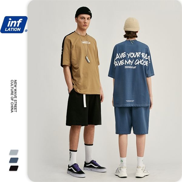 inflation men streetwear oversized suit mens tracksuit short sleeve mens summer tshirt elastic waist men casual short lj201125, Gray
inflation men streetwear oversized suit mens tracksuit short sleeve mens summer tshirt elastic waist men casual short lj201125, Gray