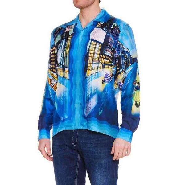casablanca men silk shirt designer long sleeves japan night shirts, White;black
casablanca men silk shirt designer long sleeves japan night shirts, White;black