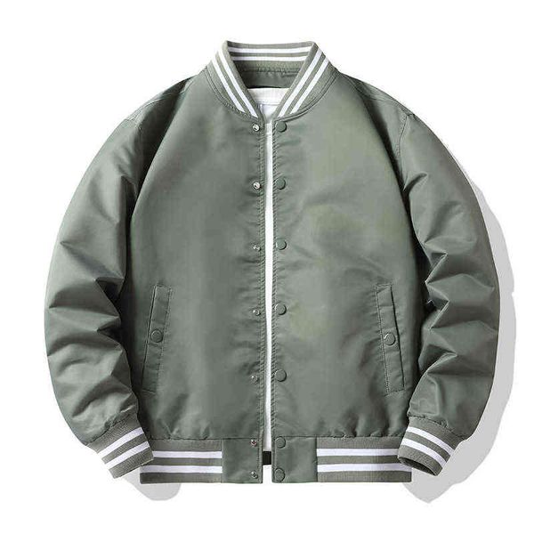 men spring mcikkny autumn bomber jackets solid color 2022 fashion outwear coats for male plus size s-5xl t220728, Black;brown
men spring mcikkny autumn bomber jackets solid color 2022 fashion outwear coats for male plus size s-5xl t220728, Black;brown