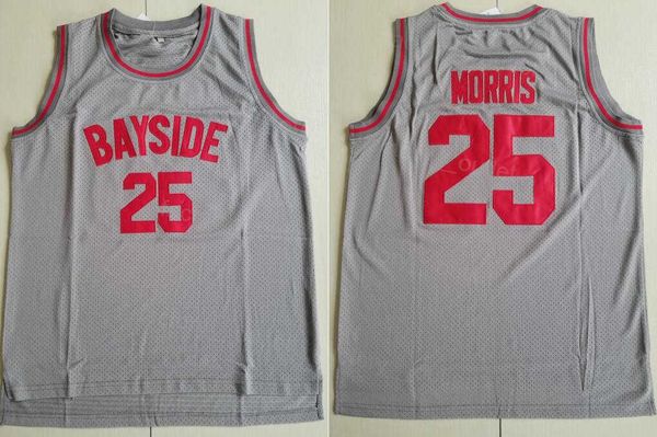 men movie bayside tigers basketball 25 zack morris jersey saved by the bell team color grey pure cotton breathable embroidery and stitched f, Black
men movie bayside tigers basketball 25 zack morris jersey saved by the bell team color grey pure cotton breathable embroidery and stitched f, Black