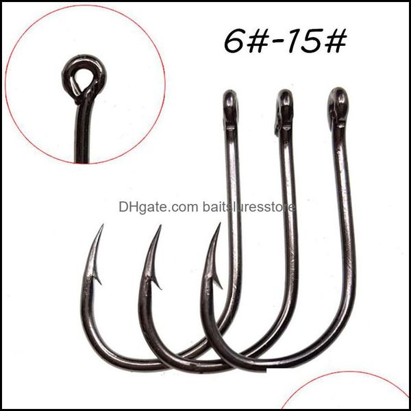 fishing hooks sports outdoors 1000pcs/lot 10 sizes 6-15 black ise hook high carbon steel barbed fishhooks asian carp pesca tackle accessor
fishing hooks sports outdoors 1000pcs/lot 10 sizes 6-15 black ise hook high carbon steel barbed fishhooks asian carp pesca tackle accessor