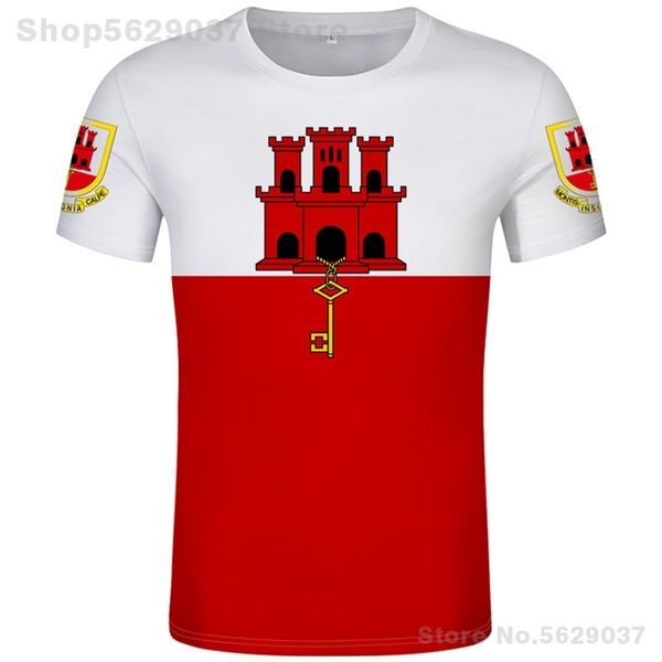 gibraltar t shirt diy custom made name number gib t-shirt nation flag gi country republic college print po clothing 220702, White;black
gibraltar t shirt diy custom made name number gib t-shirt nation flag gi country republic college print po clothing 220702, White;black