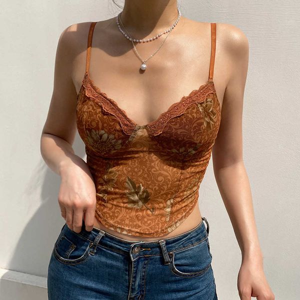 fashion style floral mesh cyber y2k crop women harajuku brown 90s aesthetics vintage cropped indie clothes streetwear, White
fashion style floral mesh cyber y2k crop women harajuku brown 90s aesthetics vintage cropped indie clothes streetwear, White