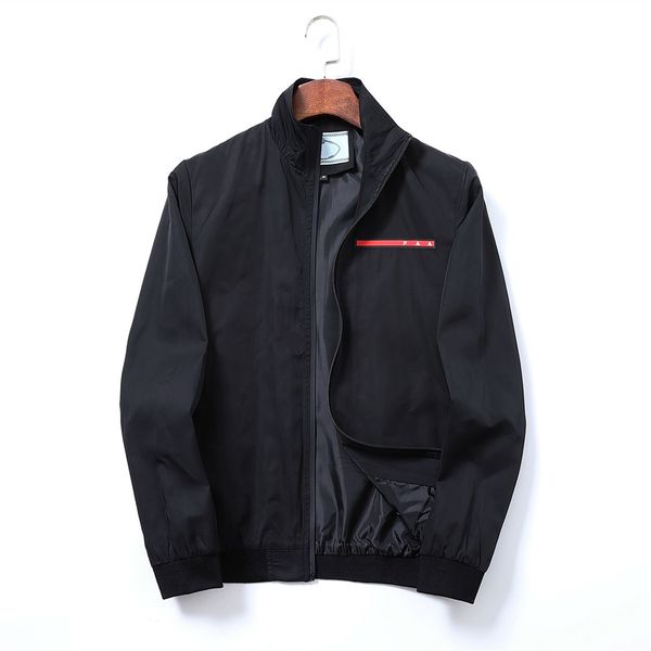 men's designer jacket stripe printed zipper fashion autumn winter men and women clothes coats 412, Black;brown
men's designer jacket stripe printed zipper fashion autumn winter men and women clothes coats 412, Black;brown