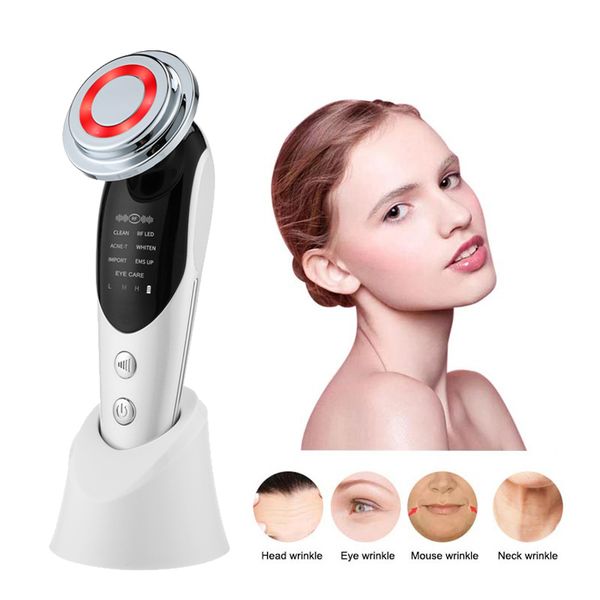 7 in 1 rf ems micro current lifting device vibration led face skin rejuvenation wrinkle remover anti aging facial beauty devicen
7 in 1 rf ems micro current lifting device vibration led face skin rejuvenation wrinkle remover anti aging facial beauty devicen