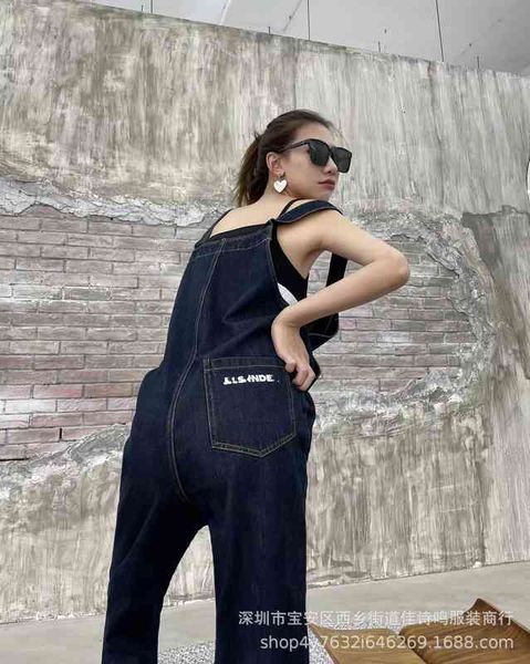 women's jeans jil net red same print denim suspenders women's simple trouser hem button design high waist solid color jwve, Blue
women's jeans jil net red same print denim suspenders women's simple trouser hem button design high waist solid color jwve, Blue
