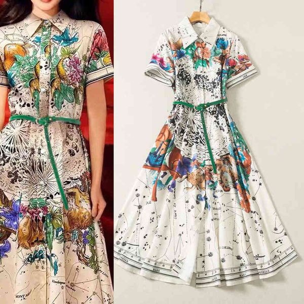 casual dresses fashion catwalk women's wear lapel contrast printing belt waist wrap dress, Black;gray
casual dresses fashion catwalk women's wear lapel contrast printing belt waist wrap dress, Black;gray