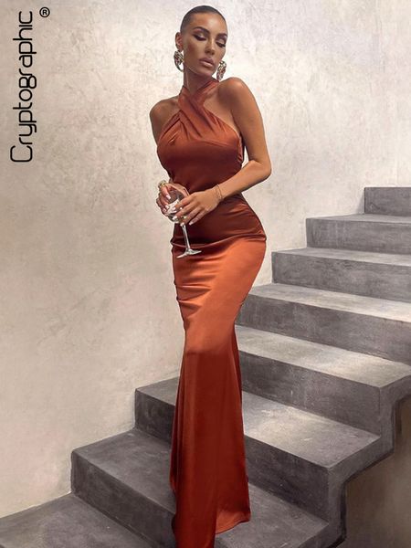 halter backless satin maxi dress for women fashion outfits elegant gown long dresses club party vestidos, Black;gray
halter backless satin maxi dress for women fashion outfits elegant gown long dresses club party vestidos, Black;gray