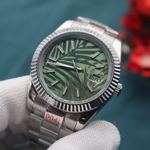designer watches green palm leaf dial ladies watch luminous sapphire surface wristwatches diamond 2813 movement women designer orologio di l, Slivery;brown
designer watches green palm leaf dial ladies watch luminous sapphire surface wristwatches diamond 2813 movement women designer orologio di l, Slivery;brown