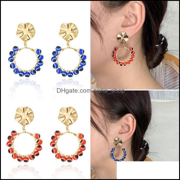 dangle chandelier earrings jewelry turkish demon eye beaded temperament versatile circle blue evil eyes for women drop delivery 2021 yqfub, Silver
dangle chandelier earrings jewelry turkish demon eye beaded temperament versatile circle blue evil eyes for women drop delivery 2021 yqfub, Silver