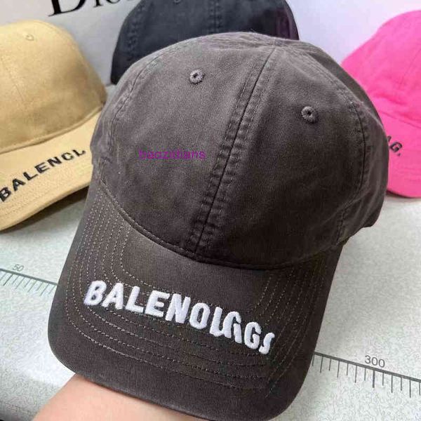 balencaigass designers hat baseball hats caps home b correct version paris washed embroidered letter baseball cap and women's fashion i, Blue;gray 
balencaigass designers hat baseball hats caps home b correct version paris washed embroidered letter baseball cap and women's fashion i, Blue;gray