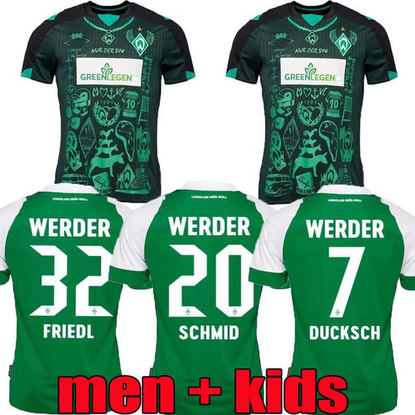 2022 2023 werder bremen special soccer jersey 21 23 marvin ducksch leonardo bittencourt black green how football shirts thailand quality, Black;yellow
2022 2023 werder bremen special soccer jersey 21 23 marvin ducksch leonardo bittencourt black green how football shirts thailand quality, Black;yellow