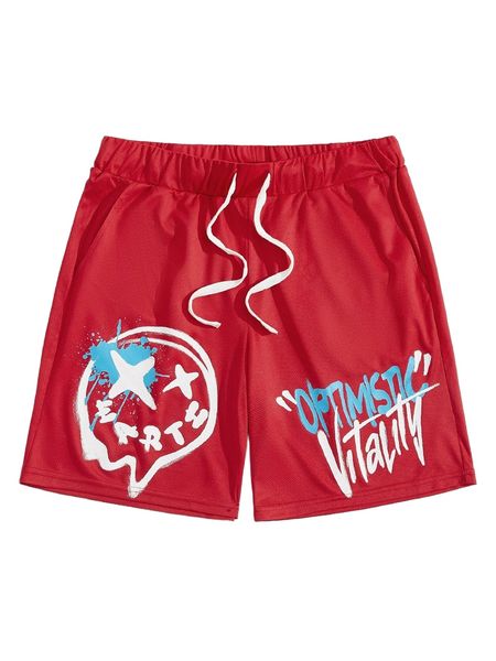 men cartoon & letter graphic track shorts d5xp#, White;black
men cartoon & letter graphic track shorts d5xp#, White;black