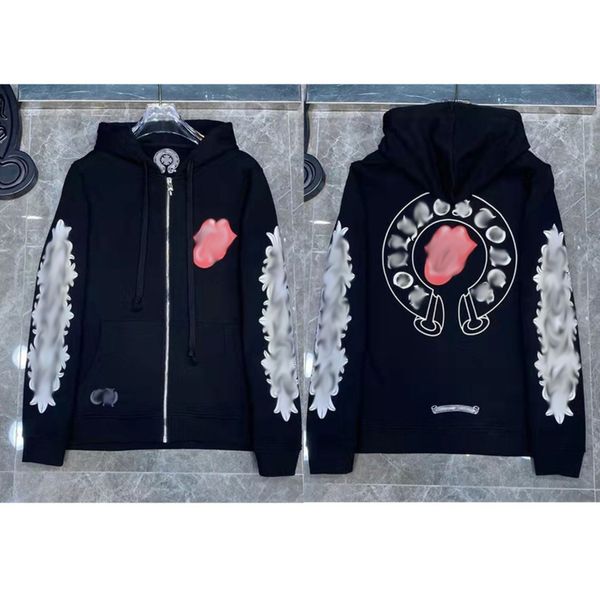 classic mens designer hoodie luxury fashion zipper brand ch sweatshirts horseshoe sanskrit cross print pullover hooded sweater coat womens h, Black
classic mens designer hoodie luxury fashion zipper brand ch sweatshirts horseshoe sanskrit cross print pullover hooded sweater coat womens h, Black