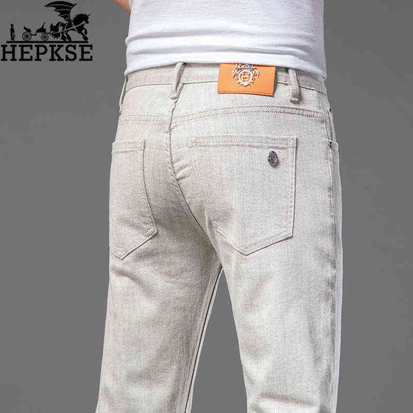 luxury light high-grade jeans men's summer light color slim straight casual pants fashion brand thin, Blue
luxury light high-grade jeans men's summer light color slim straight casual pants fashion brand thin, Blue
