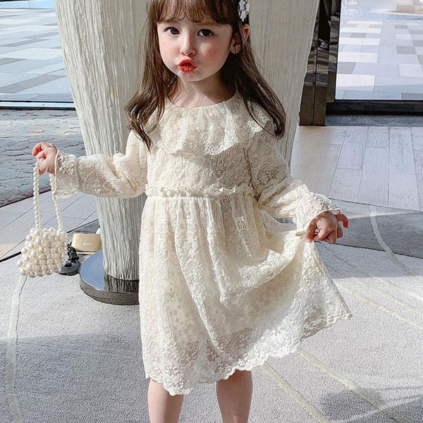 girl's dresses spring and summer girls' dress elegant lace doll collar embroidery long-sleeved princess baby kids children's, Red;yellow
girl's dresses spring and summer girls' dress elegant lace doll collar embroidery long-sleeved princess baby kids children's, Red;yellow