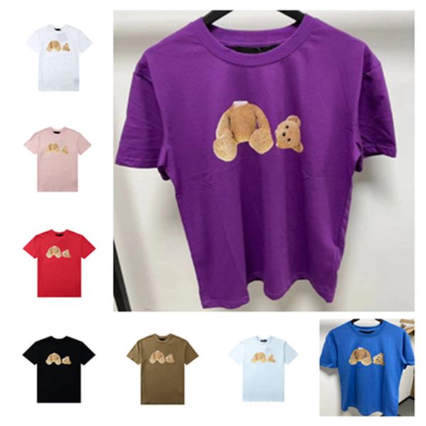 european and american fashion designer teddy bear t shirt men's printed short-sleeved t-shirt man and women couples pure cotton casual, White;black
european and american fashion designer teddy bear t shirt men's printed short-sleeved t-shirt man and women couples pure cotton casual, White;black