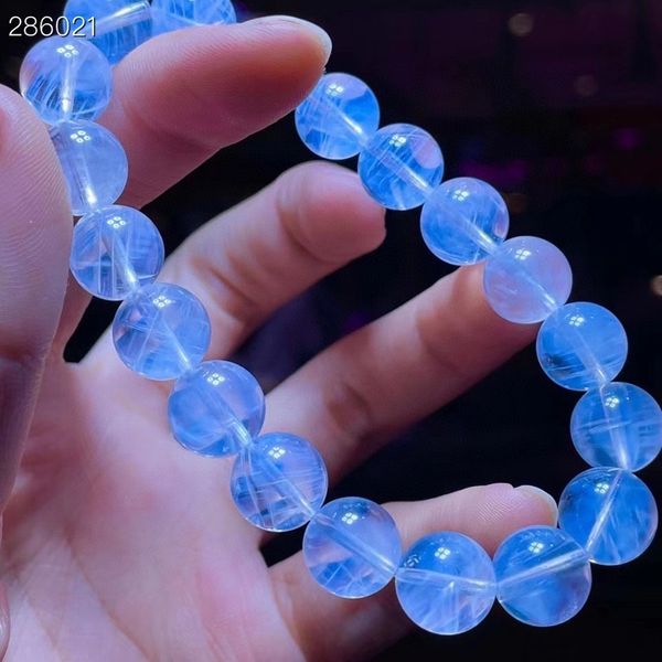 genuine natural blue feather needle rutilated quartz beads bracelet 10.7mm clear round beads pyramid women men stretch aaaaaa, Silver
genuine natural blue feather needle rutilated quartz beads bracelet 10.7mm clear round beads pyramid women men stretch aaaaaa, Silver