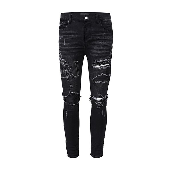 mens designer jeans ripped jeans denim pants man slim jeans casual hip hop zipper trousers for male stretch trouser size 29-40, Blue
mens designer jeans ripped jeans denim pants man slim jeans casual hip hop zipper trousers for male stretch trouser size 29-40, Blue