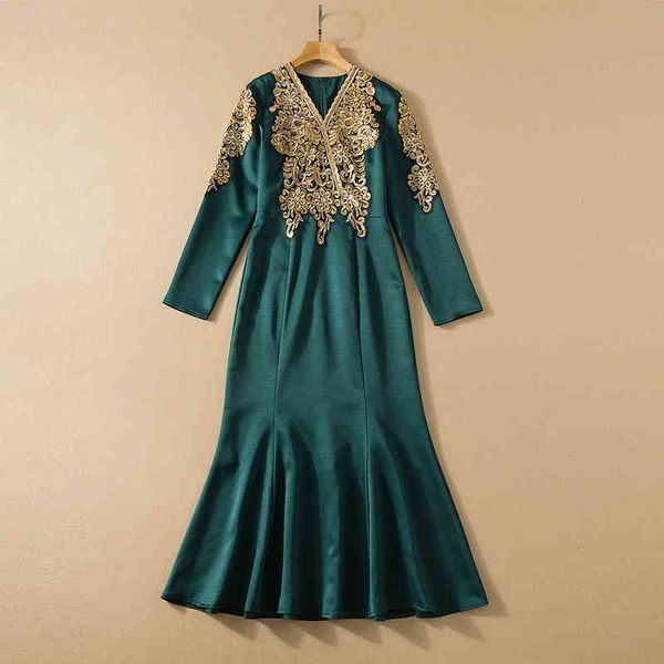 casual dresses green fishtail dress women's spring and autumn 2022 taped embroidered v-neck sequin long sleeved gfcj, Black;gray
casual dresses green fishtail dress women's spring and autumn 2022 taped embroidered v-neck sequin long sleeved gfcj, Black;gray
