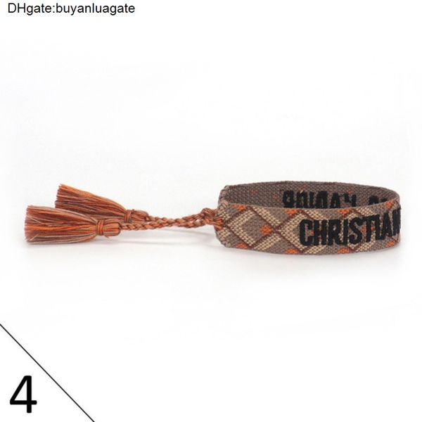 brand luxury braided bracelet adjustable woven friendship bangle for womens mens designer letter embroidery rope bracelets jewelry gift code, Golden;silver
brand luxury braided bracelet adjustable woven friendship bangle for womens mens designer letter embroidery rope bracelets jewelry gift code, Golden;silver