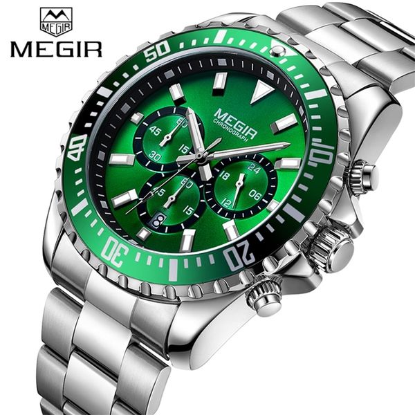 new brand men's chronograph analog quartz watch with date hands waterproof stainless steel wristswatch man relogio masculino t200112, Slivery;brown
new brand men's chronograph analog quartz watch with date hands waterproof stainless steel wristswatch man relogio masculino t200112, Slivery;brown