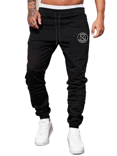 men letter graphic drawstring waist sweatpants s0i4#, Black
men letter graphic drawstring waist sweatpants s0i4#, Black