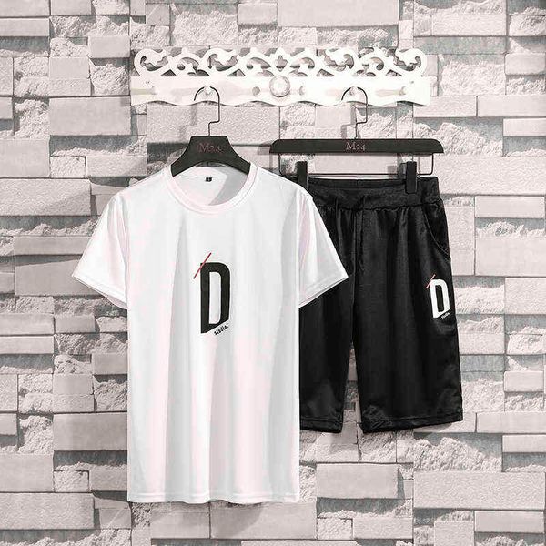 men's tracksuit solid color letter printing leisure shorts sleeve and crewneck t-shirt, Gray
men's tracksuit solid color letter printing leisure shorts sleeve and crewneck t-shirt, Gray