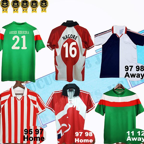 2011 2012 llorente retro soccer jerseys ander herrear gurpegui j.martinez 97 98 home away football shirt, Black;yellow
2011 2012 llorente retro soccer jerseys ander herrear gurpegui j.martinez 97 98 home away football shirt, Black;yellow