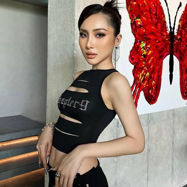 women's tanks & camis summer casual burning flower hollow slim navel round neck sleeveless tank womenwomen's, White
women's tanks & camis summer casual burning flower hollow slim navel round neck sleeveless tank womenwomen's, White