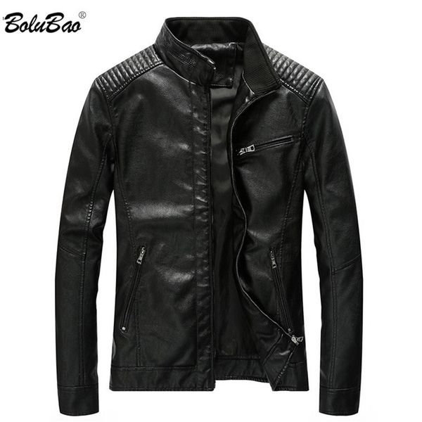 bolubao fashion men's pu jackets coats motorcycle leather jackets men autumn leather clothing male casual brand coats 201127, Black
bolubao fashion men's pu jackets coats motorcycle leather jackets men autumn leather clothing male casual brand coats 201127, Black