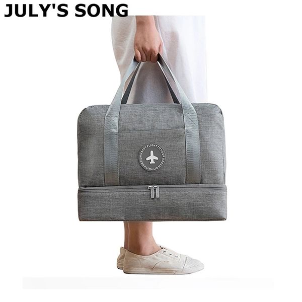 july's song travel bag waterproof large capacity multifunctional dry wet separation storage handbag duffle 220509
july's song travel bag waterproof large capacity multifunctional dry wet separation storage handbag duffle 220509