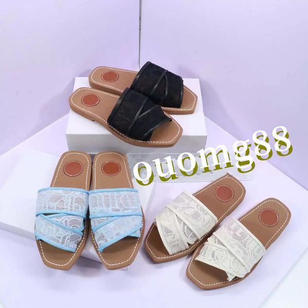 slippers fashion designer women beach sandals embroidery platform shoes flip flops loafers with box, Black
slippers fashion designer women beach sandals embroidery platform shoes flip flops loafers with box, Black