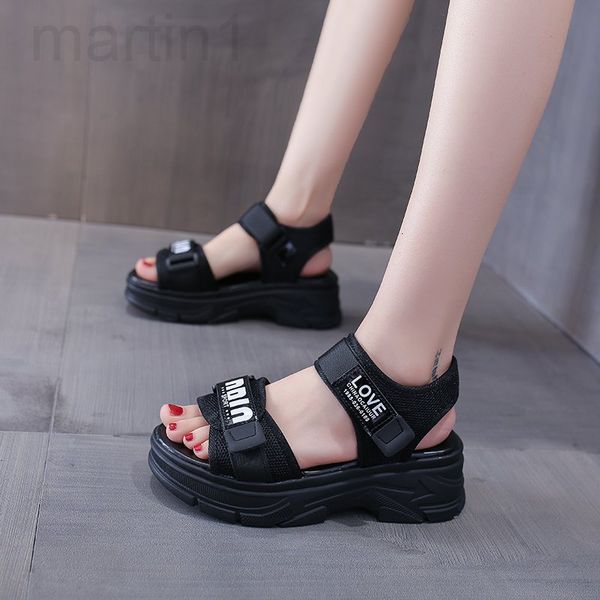 sandals designer thick soled sandals women's summer 2022 new sports and leisure muffin bottom student flat magic sticker beach shoes wo, Black
sandals designer thick soled sandals women's summer 2022 new sports and leisure muffin bottom student flat magic sticker beach shoes wo, Black